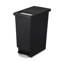 新輝合成 ゴミ箱 45L ペダル ユニード プッシュ&ペダル ブラック