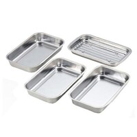 EAトCO 連結バット5点セット アミ付き ステンレス製 日本製