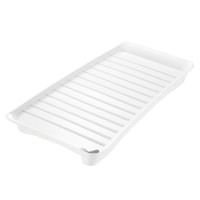 リッチェル 水切りトレー 水切りマット リッチェル ラクール ドレイニングトレー S ホワイト ※3個以上から注文可能(販売価格は1個単位の価格)