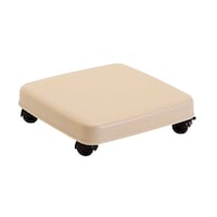 サンコープラスチック 平台車 S キャスター付き 家庭用 押入れ ラクゴロ 日本製 ベージュ ※4個以上から注文可能(販売価格は1個単位の価格)