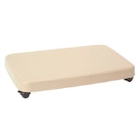 サンコープラスチック 平台車 LL キャスター付き 家庭用 押入れ ラクゴロ 日本製 ベージュ ※2個以上から注文可能(販売価格は1個単位の価格)