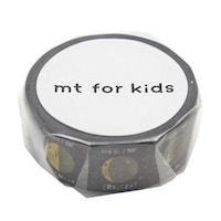 カモ井加工紙 マスキングテープ mt for kids 月 幅15mm ※15個以上から注文可能(販売価格は1個単位の価格)