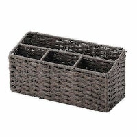 ちどり産業 リモコンスタンド リモコンラック&ペン立て ペーパー 幅26×奥行10×高さ12cm 小物収納 ブラウン ブラウン ※2個以上から注文可能(販売価格は1個単位の価格)