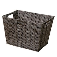 ちどり産業 バスケット 収納ボックス 約 幅39×奥行27×高さ26cm ラスティー フルサイズ ブラウン ブラウン ※2個以上から注文可能(販売価格は1個単位の価格)