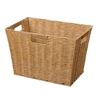ちどり産業 バスケット 収納ボックス 約 幅39×奥行27×高さ26cm ラスティー フルサイズ ナチュラル ナチュラル ※2個以上から注文可能(販売価格は1個単位の価格)