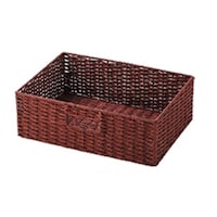 ちどり産業 収納ボックス 横型 紙製 1/2サイズ 幅36×奥行26×高さ10cm カラーボックス インナーボックス 収納ケース A4 レッド ※2個以上から注文可能(販売価格は1個単位の価格)