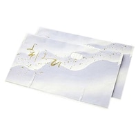 アイメディア たとう紙 着物 和紙 波柄 羽織 帯用 2枚入り ※3個以上から注文可能(販売価格は1個単位の価格)
