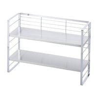 下村企販 キッチンラック ステンレス棚の出窓シェルフ 幅58cm 日本製