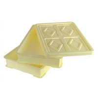 サンコープラスチック もち箱 フードテナー 本体2段 蓋1個 30×45cm レールトイ 収納 アイボリー ※2個以上から注文可能(販売価格は1個単位の価格)