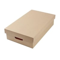 東洋ケース 収納ケース 約 幅39×奥行65×高さ16cm クラフト衣装ケース ふた式 取っ手付き ※3個以上から注文可能(販売価格は1個単位の価格)