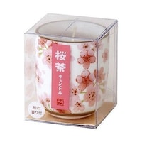 カメヤマ 桜茶キャンドル(小) ※4個以上から注文可能(販売価格は1個単位の価格)