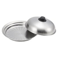 EAトCO 蒸し皿 24から26cm用 フライパンにのせて簡単蒸しプレート ドーム型 日本製 ※2個以上から注文可能(販売価格は1個単位の価格)