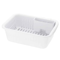 リッチェル 水切りラック シェリー 水切りセット M ホワイト ※2個以上から注文可能(販売価格は1個単位の価格)