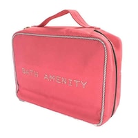 グローバルアロー ポーチ 化粧ポーチ フック付き 小物入れ Melee アメニティケース ピンク ピンク ※2個以上から注文可能(販売価格は1個単位の価格)