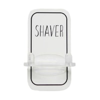 フック 粘着フック シェーバーホルダー オテル 壁 粘着 貼ってはがせる ホワイト ※6個以上から注文可能(販売価格は1個単位の価格)