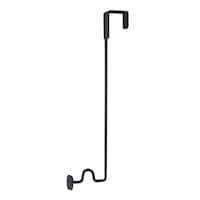 東洋ケース ドアフック ロング フレーモ コブ ハングフック スチール製 ブラック ※3個以上から注文可能(販売価格は1個単位の価格)