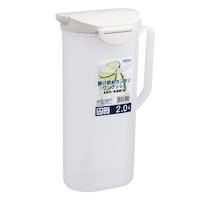 岩崎工業 ピッチャー 2L 冷水筒 ハンディプッシュ 麦茶ポット 耐熱 水差し K291 ※4個以上から注文可能(販売価格は1個単位の価格)