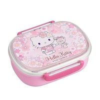 オーエスケー お弁当箱 1段 ハローキティ サクラ 360ml 中子付 ランチボックス 子供 ※2個以上から注文可能(販売価格は1個単位の価格)