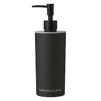 ナカジマ ディスペンサー ASOL丸ディスペンサー 詰め替えボトル 500ml ブラック ※2個以上から注文可能(販売価格は1個単位の価格)