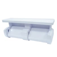 オーエ トイレットペーパーホルダー ダブル 棚付き トイレットペーパー 2連 ホルダー ※2個以上から注文可能(販売価格は1個単位の価格)
