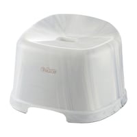 リッチェル 風呂椅子 バスカ 22cm 日本製 ホワイト ※2個以上から注文可能(販売価格は1個単位の価格)