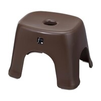 新輝合成 風呂椅子 25cm フロート 風呂イス バスチェア 日本製 ブラウン ※3個以上から注文可能(販売価格は1個単位の価格)