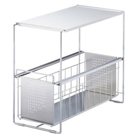 EAトCO シンク下収納 シンク下スライド収納 1段 幅20cm