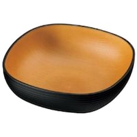 HAKOYA ボウル 14cm スクエア プラスチック 砂紋 samon 皿 食器 日本製 ピンク ブラック ※3個以上から注文可能(販売価格は1個単位の価格)