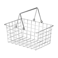 ちどり産業 小物収納 ワイヤー収納BOX 幅26×奥行18×高さ12cm ※2個以上から注文可能(販売価格は1個単位の価格)