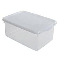 サンコープラスチック 収納ケース 幅28.5×奥行40.7×高さ18.5cm フタ付き プラスチック 収納ボックス ※3個以上から注文可能(販売価格は1個単位の価格)