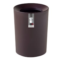 アスベル ゴミ箱 2L 丸型 ルクレール ブラウン ※4個以上から注文可能(販売価格は1個単位の価格)