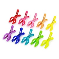 現代百貨 洗濯ばさみ 10個入り SUNNY RAINBOW ポールピンチ 10pcs 竿ばさみ ※5個以上から注文可能(販売価格は1個単位の価格)