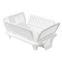 サンコープラスチック 水切りかご 水が流れる たためる水切り 流 横型 ホワイト ※2個以上から注文可能(販売価格は1個単位の価格)