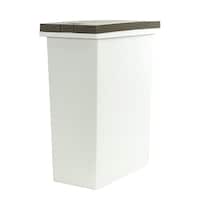 新輝合成 ゴミ箱 20L 消臭 抗菌 防臭 パッキン プッシュ ふた付き スリム ※2個以上から注文可能(販売価格は1個単位の価格)