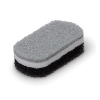 オーエ キッチンスポンジ 3層構造 トリプルスポンジ 食器用スポンジ スマートホーム2 ブラック ※19個以上から注文可能(販売価格は1個単位の価格)