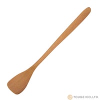 籐芸 スパイススプーン WOODN 11cm L 角 スプーン 天然木 木製 ※6個以上から注文可能(販売価格は1個単位の価格)