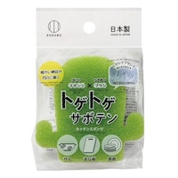 小久保工業所 キッチンスポンジ 2層構造 とげとげブラシ サボテン型 ※19個以上から注文可能(販売価格は1個単位の価格)