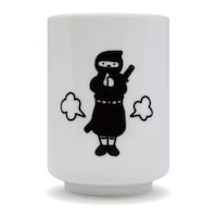 湯呑み 200ml 色変わり JAPAN コップ タンブラー 食器 磁器 日本製 忍者 ※3個以上から注文可能(販売価格は1個単位の価格)