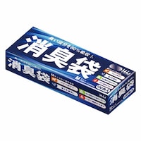 ハウスホールド 消臭袋 38×23cm 厚さ0.02mm 100枚入 半透明グレー ※4個以上から注文可能(販売価格は1個単位の価格)
