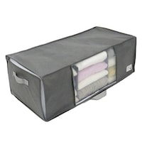 東和産業 収納袋 衣類 幅70×奥行32×高さ24cm Lサイズ 仕切り付き 収納ボックス ※3個以上から注文可能(販売価格は1個単位の価格)