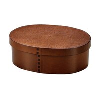 HAKOYA 弁当箱 曲げわっぱ 500ml 1段 小 ライトブラウン ※2個以上から注文可能(販売価格は1個単位の価格)