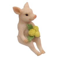 キーストーン マスコット ブタ 置物 インテリア ※4個以上から注文可能(販売価格は1個単位の価格)