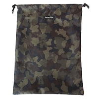 HALKARIN’S 巾着袋 L 消臭 抗菌 大 体操着入れ お着替え ハンナフラ HannaHula カモフラージュ ※3個以上から注文可能(販売価格は1個単位の価格)