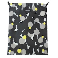 HALKARIN’S 巾着袋 L 消臭 抗菌 大 体操着入れ お着替え ハンナフラ HannaHula ブラック ※3個以上から注文可能(販売価格は1個単位の価格)