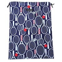 HALKARIN’S 巾着袋 L 消臭 抗菌 大 体操着入れ お着替え ハンナフラ HannaHula ブルー ※3個以上から注文可能(販売価格は1個単位の価格)