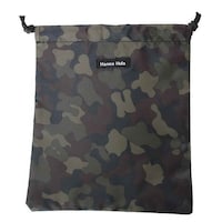 HALKARIN’S 巾着袋 M 消臭 抗菌 大 体操着入れ お着替え ハンナフラ HannaHula カモフラージュ ※3個以上から注文可能(販売価格は1個単位の価格)