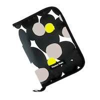 HALKARIN’S 母子手帳ケース L ポケット ハンナフラ 大容量 収納 マルチケース ブラック ※2個以上から注文可能(販売価格は1個単位の価格)