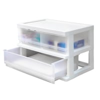 JEJアステージ 収納ボックス コワケース 2段 卓上 引き出し レターケース H2F1 ※2個以上から注文可能(販売価格は1個単位の価格)