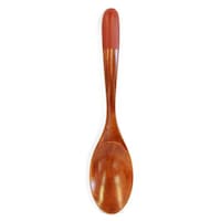 かのりゅう スプーン 20cm カレースプーン beni 栗の木 朱 ※3個以上から注文可能(販売価格は1個単位の価格)