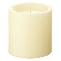 カメヤマ キャンドル 直径7.5cm×7.5cm ロイヤルラウンド 約12時間 ※3個以上から注文可能(販売価格は1個単位の価格)